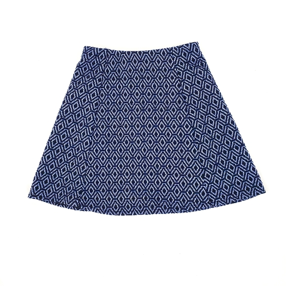 Zara Blue Mini Circle Skirt Size Small - Picture 2 of 9